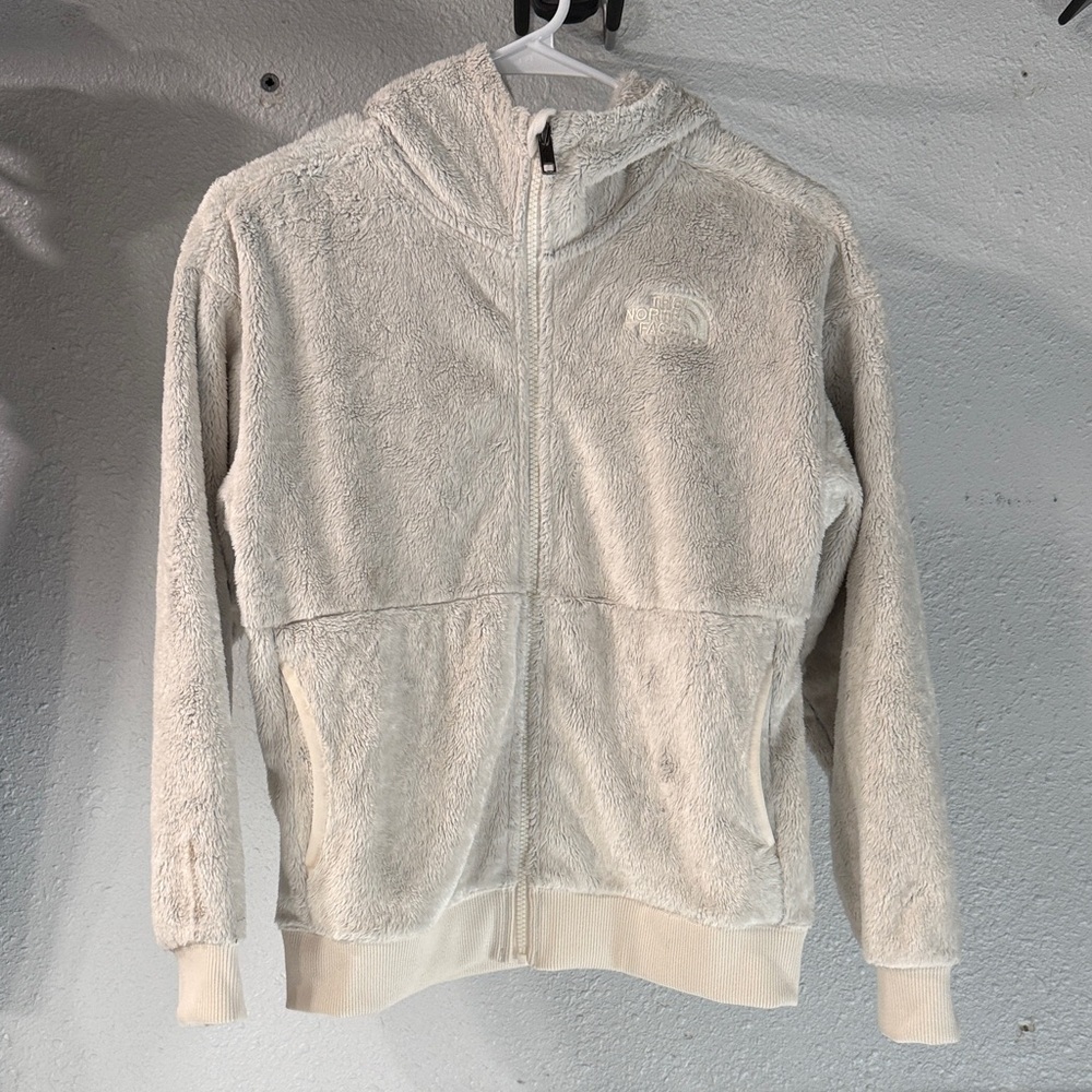 Jordan Cream Fleece Jacket by The North Face